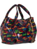 Anna Morellini Leder-Henkeltasche "Anna Signature" in Bunt - (B)27 x (H)20 x (T)13 cm