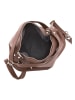 Anna Morellini Leren schoudertas bruin - (B)39 x (H)30 x (D)16 cm