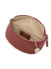 Anna Morellini Leder-Gürteltasche "Berenice" in Bordeaux - (B)25 x (H)14 x (T)1 cm