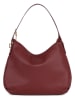 Anna Morellini Leren schoudertas "Armina" bordeaux - (B)35 x (H)31 x (D)7 cm