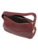 Anna Morellini Leren schoudertas "Armina" bordeaux - (B)35 x (H)31 x (D)7 cm