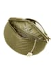 Anna Morellini Leder-Gürteltasche "Rufina" in Grün - (B)30 x (H)18 x (T)9 cm