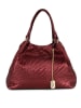 Anna Morellini Leren schoudertas "Eloisa" bordeaux - (B)38 x (H)28 x (D)16 cm