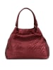 Anna Morellini Leren schoudertas "Eloisa" bordeaux - (B)38 x (H)28 x (D)16 cm