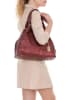 Anna Morellini Leren schoudertas "Eloisa" bordeaux - (B)38 x (H)28 x (D)16 cm