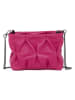 Anna Morellini Leder-Umhängetasche  in Pink - (B)20 x (H)14 x (T)9 cm