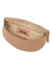 Anna Morellini Leder-Brustbeutel "Berenice" in Hellbraun - (B)25 x (H)14 x (T)1 cm