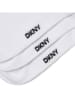 DKNY 3er-Set: Socken in Weiß