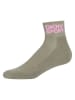DKNY 3er-Set: Socken in Rosa/ Khaki