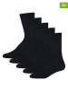 DKNY 5er-Set: Socken in Schwarz
