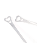 Boltze 2er-Set: Edelstah-Teesiebe ''Herz'' - (L)14,3 cm