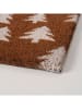 Boltze Kokos-Fußmatte "Tilio" in Hellbraun/ Weiß - (L)60 x (B)40 cm