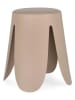 Bizzotto Hocker ''Imogen'' in Beige - (H)47 x Ø 37 cm