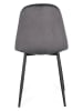 Bizzotto Krzesło "New Irelia" w kolorze szarym do jadalni - 44 x 84 x 53 cm