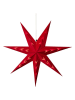 Konstsmide Dekoleuchte ''Star'' in Rot - (H)78 cm
