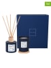 AVA & MAY 2-częściowy zestaw prezentowy "Santorini" w kolorze granatowym