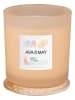 AVA & MAY Duftkerze "Aruba" in Beige - 500 g