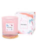 AVA & MAY Duftkerze "Bahamas" in Rosa - 500 g