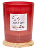 AVA & MAY Duftkerze "Cherry Kiss" in Rot - 180 g