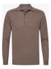 PROFUOMO Poloshirt in Braun