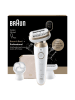 Braun Epilierer "Silk-épil 9 SES9-060 3D" in Weiß/ Gold