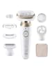 Braun Epilierer "Silk-épil 9 SES9-060 3D" in Weiß/ Gold