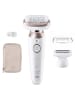 Braun Depilator "Silk-épil 9-030 3D" w kolorze biało-jasnoróżowym