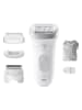 Braun Depilator "Silk-épil 7-041" w kolorze srebrno-białym