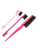 Beautifly 3er-Set: Augenbrauenpinsel in Pink/ Rosa
