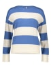 ONLY Pullover "Senta" in Blau/ Creme