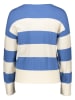 ONLY Pullover "Senta" in Blau/ Creme