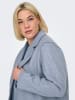 ONLY Carmakoma Tussenmantel "Carrie" blauwgrijs