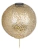Garden Hero Ledsolartuinsteker goudkleurig - Ø 30 cm