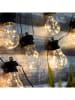 Garden Hero LED-Solar-Lichterkette in Schwarz - (L)380 cm
