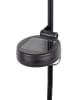 Garden Hero LED-Solar-Gartenstecker in Schwarz/ Orange - (H)90 x Ø 15 cm