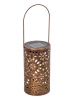 Garden Hero Ledsolarlantaarn koperkleurig - (H)18 x Ø 10 cm