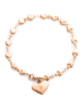 U.S. Polo Assn. Rosévergold. Armkette mit Anhänger