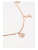 U.S. Polo Assn. Rosévergold. Halskette mit Schmuckelementen - (L)36 cm