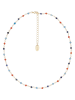 U.S. Polo Assn. Vergulde ketting met edelstenen - (L)36,5 cm