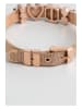 U.S. Polo Assn. Rosévergold. Armband mit Schmuckelementen
