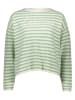 Vero Moda Pullover in Hellgrün/ Weiß