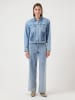YAS Kurtka dżinsowa "Faro" w kolorze błękitnym