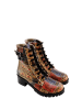 Goby Boots in Braun/ Bunt