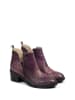 Goby Enkelboots paars/meerkleurig