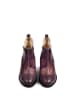 Goby Ankle-Boots in Lila/ Bunt
