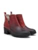 Goby Stiefeletten in Schwarz/ Rot