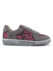 Goby Sneakers antraciet/roze