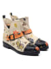 Goby Boots zwart/beige/meerkleurig
