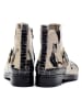 Goby Boots in Schwarz/ Beige/ Bunt