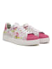 Goby Leren sneakers wit/roze